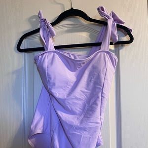 Lavender One Piece Swimsuit